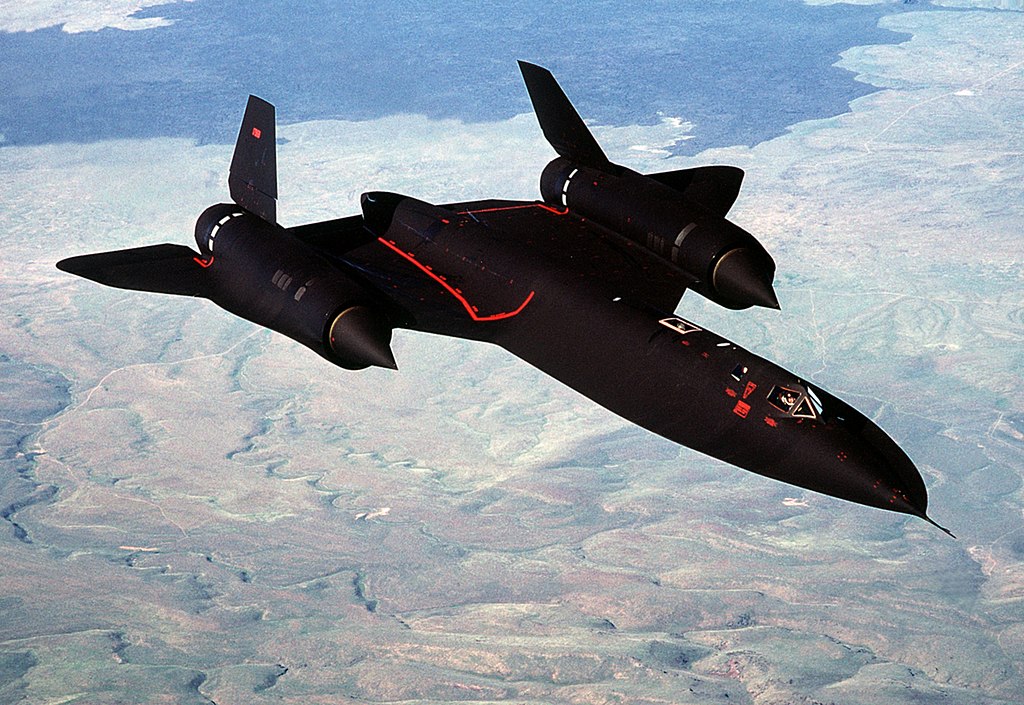 Lockheed SR-71 Blackbird v letu